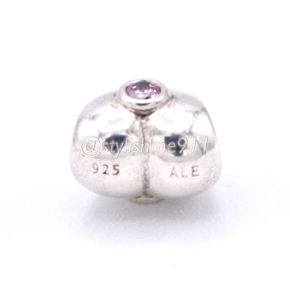 Authentic Pandora Heart with Pink Zirconia Charm - 790134PCZ - Picture 8 of 12
